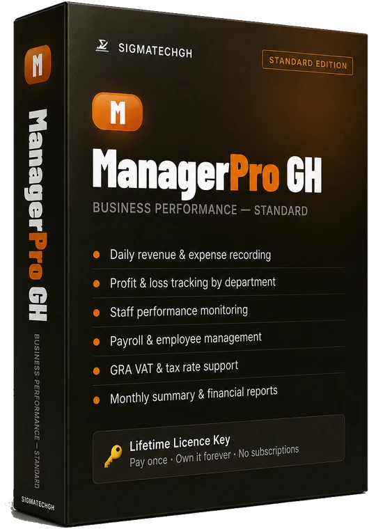 ManagerPro GH — Standard product box