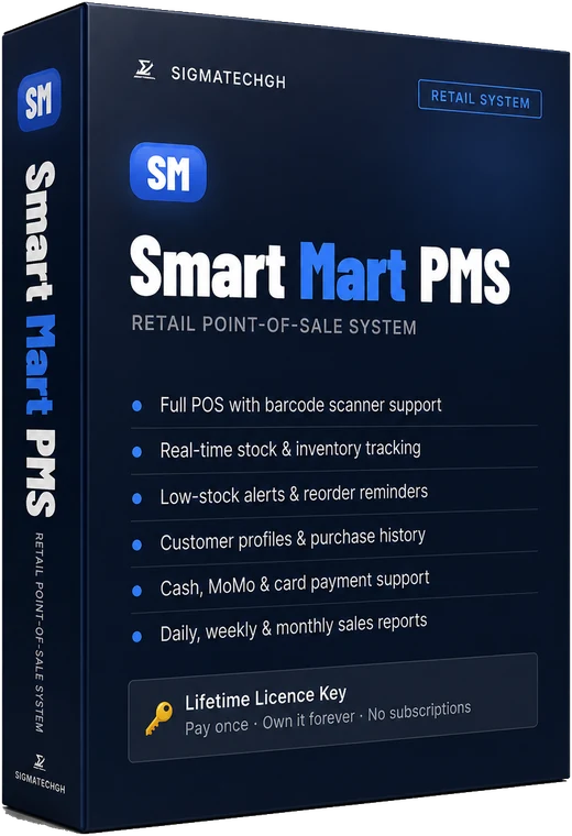 Smart Mart PMS product box